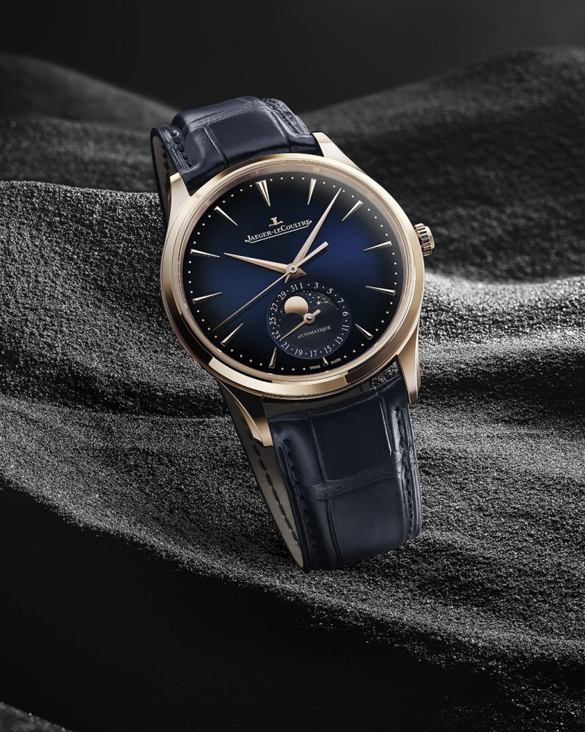 luxury mechanical watch with visible complications
